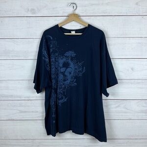 Vintage Y2K Hybrid Skull T-Shirt 3XL